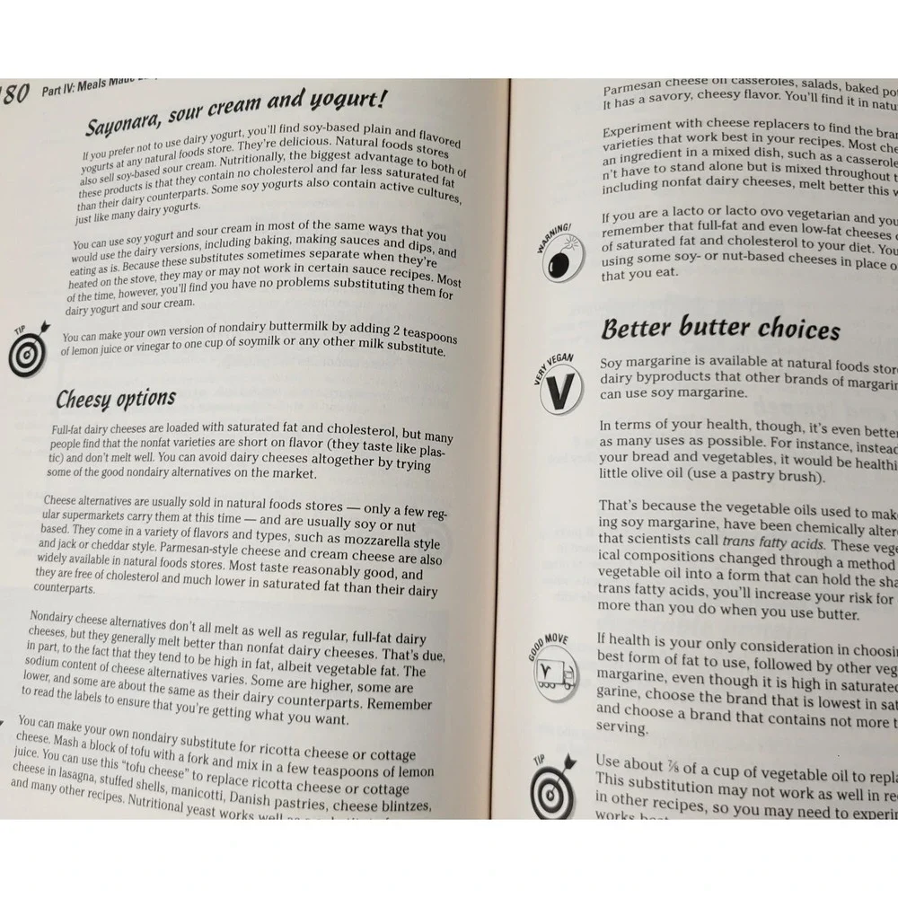 Being Vegetarian For Dummies Book Suzanne Havala Paperback Diet Nutrition Guide